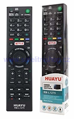 Dálkový ovladač HUAYU RM-L1275 Sony 3D netflix