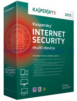 Kaspersky Internet Security MD (multi-device) 2015 3 lic. 1 rok  