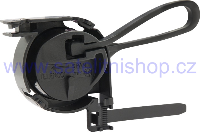 Kotva"mini@"pro optický kabel DROP FTTx G.657A,3-4mm s plastovým okem a stahovacím páskem
