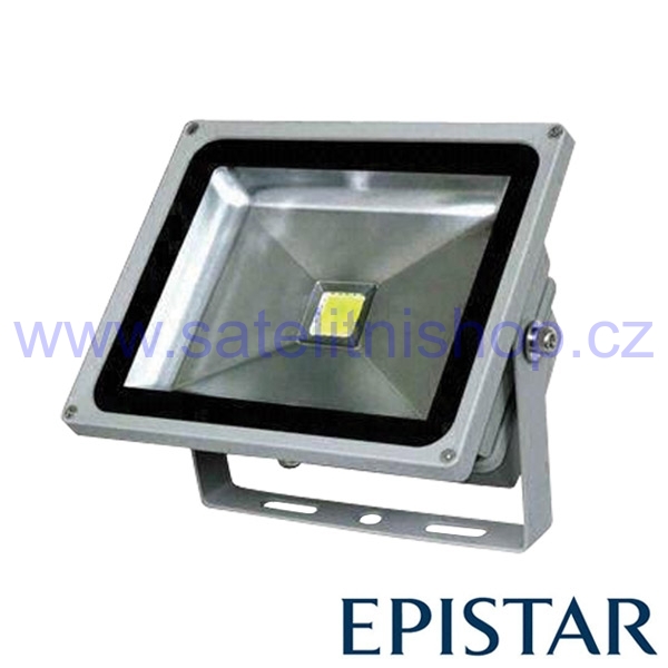 LED reflektor 30W/2500lm 230V EPISTAR bílá denní, šedý