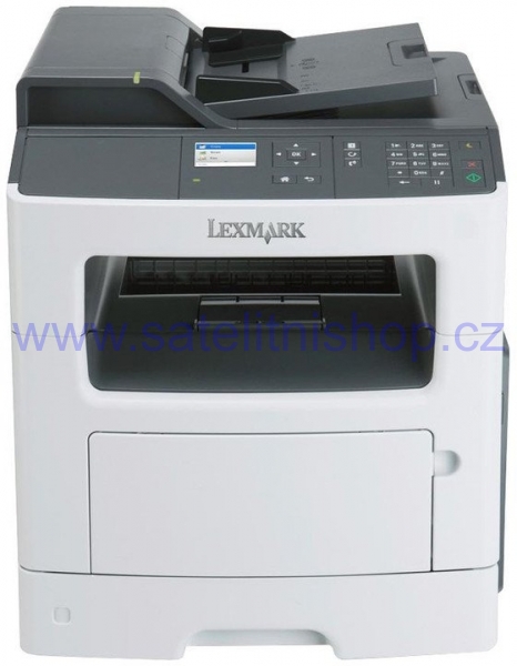 Lexmark MX317dn, mono laser MFP, 1200dpi, 33ppm, 256MB, 800MHz, print, copy,scan,fax, Duplex,Lan