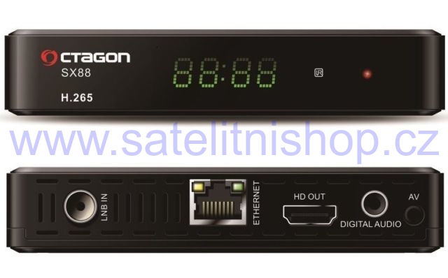 OCTAGON SX88 DVB-S/S2 H.265 HEVC Full HD