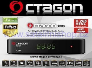 OCTAGON SX88 DVB-S/S2 H.265 HEVC Full HD