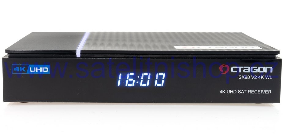 OCTAGON SX98 V2 4K 5G WL DVB-S2 + IP UHD Smart TV satelitní přijímač