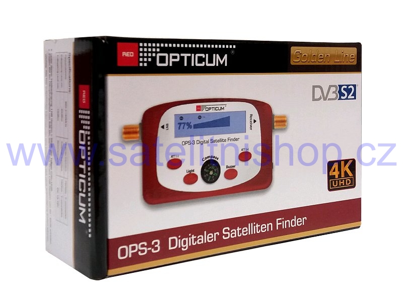 Opticum OPS-3 LCD vyhledávač družic