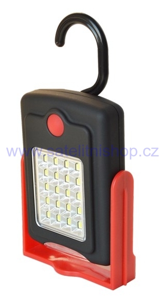 Svítilna montážní LED SM01, 20+3 LED, (3xAAA)