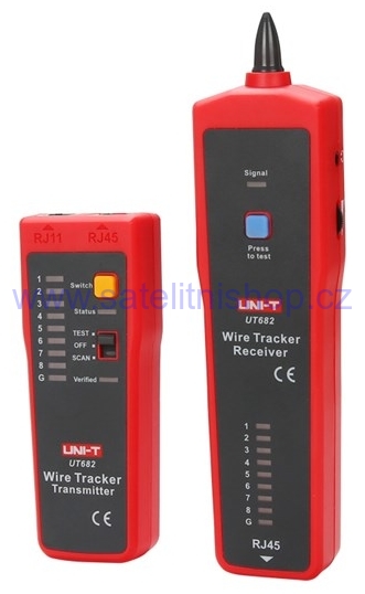 Tester kabelu UTP UNI-T UT682 (RJ45)