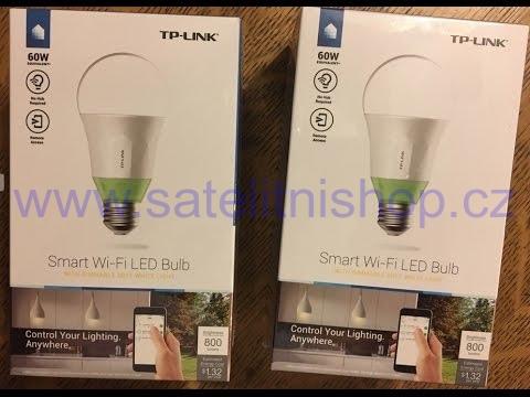 TP-Link LB110, Chytrá Wi-Fi LED žárovka se stmíváním, E27, 10W (60W)