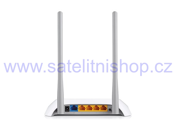 TP-Link TL-WR840N 300Mbps Wireless LAN Router, Qualcomm, 2.4GHz, 802.11b/g/n, 2x fixní anténa