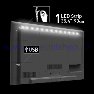 USB LED osvětlení pro televizory 