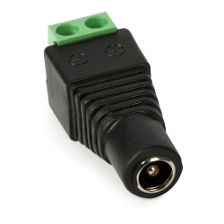 Napájecí DC konektor 2,1mm ONA se svorkovnicí se šroubky G-55 (pro CCTV kamery)