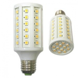 LED žárovka E27 9W 60x HIGH SMD oválná bílá teplá 230V